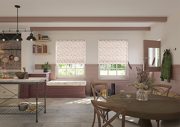 Mosaic Tile, Sweetheart - Twist&Fit Roman Blind - Image 8